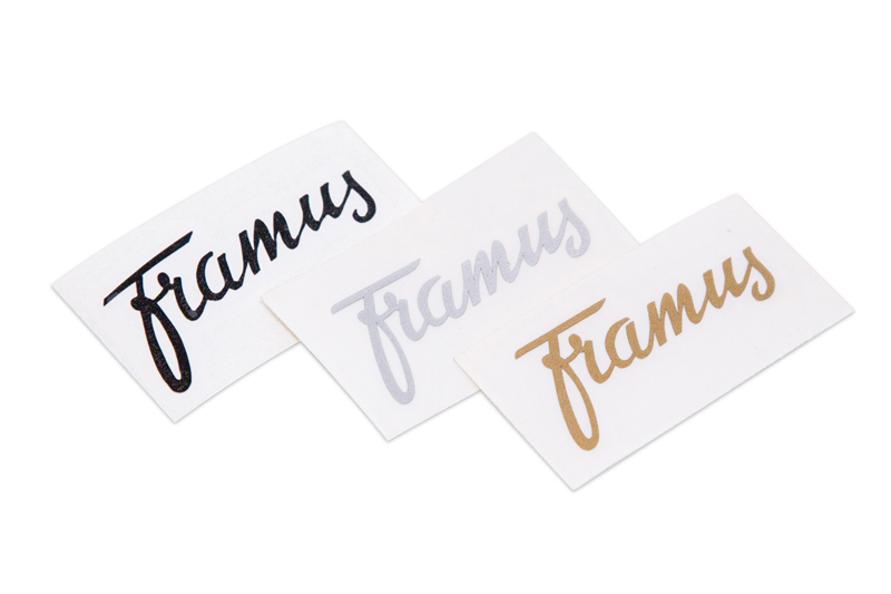 Framus Vintage Parts - Headstock Logo Decal, Black