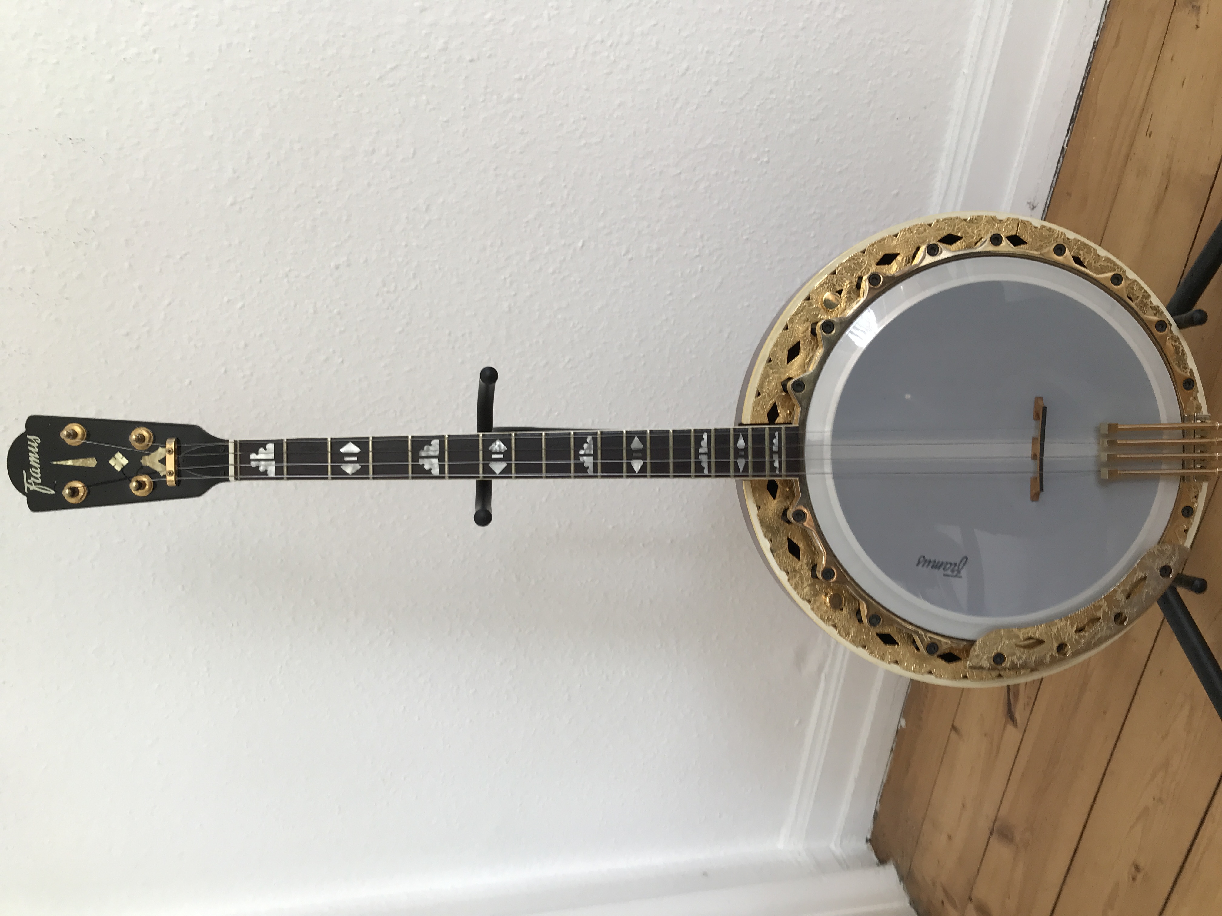 Framus Banjo Old Time Gold Series 4-, 5-, and 6-string models